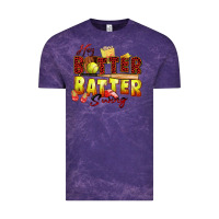 Cloud Purple hey batter batter swing softball Vintage Tee - Zillion Design Studio