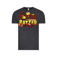 Vintage Black hey batter batter swing softball Vintage Tee - Zillion Design Studio