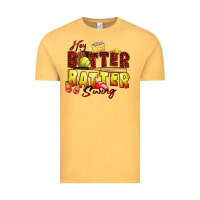 Vintage Mustard hey batter batter swing softball Vintage Tee - Zillion Design Studio