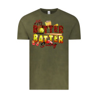 Vintage Olive hey batter batter swing softball Vintage Tee - Zillion Design Studio