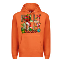 Carrot holly jolly teacher Premium Hoodie - NancyCooperArtShop