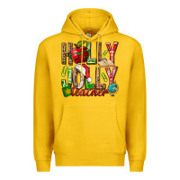 Lemon holly jolly teacher Premium Hoodie - NancyCooperArtShop