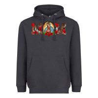 Smoke mom lady of guadalupe Heavyweight Hoodie - BarkalooDesign