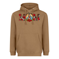 Toasted Coconut mom lady of guadalupe Heavyweight Hoodie - BarkalooDesign