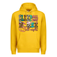 Lemon sleep all day nurse all night Premium Hoodie - AdoDesignShop