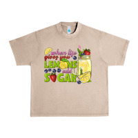 French Oak when life gives you lemons add sugar tbw Urban Heavy Tee - texasbilliewilder