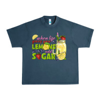 Midnight Navy when life gives you lemons add sugar tbw Urban Heavy Tee - texasbilliewilder