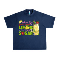 Navy when life gives you lemons add sugar tbw Urban Heavy Tee - texasbilliewilder