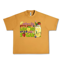 Peanut Butter when life gives you lemons add sugar tbw Urban Heavy Tee - texasbilliewilder