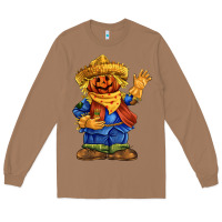 Toasted Coconut scarecrow Long Sleeve Tee - FaDigitalArtStudio