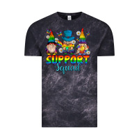 Cloud Black support squad pride gnomies Vintage Tee - texasbilliewilder