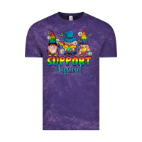 Cloud Purple support squad pride gnomies Vintage Tee - texasbilliewilder