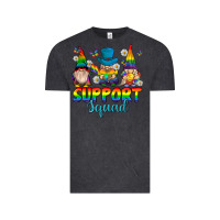Vintage Black support squad pride gnomies Vintage Tee - texasbilliewilder