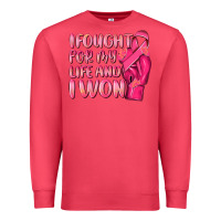 Cardinal i fought for my life and i won Premium Sweatshirt - NancyCooperArtShop