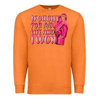 Carrot i fought for my life and i won Premium Sweatshirt - NancyCooperArtShop