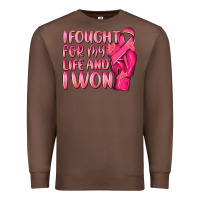 Chestnut i fought for my life and i won Premium Sweatshirt - NancyCooperArtShop