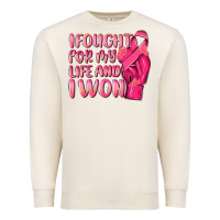 Sandshell i fought for my life and i won Premium Sweatshirt - NancyCooperArtShop