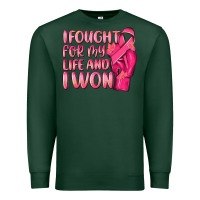 Sports Green i fought for my life and i won Premium Sweatshirt - NancyCooperArtShop