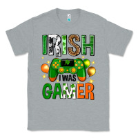 Heather Grey irish i was gamer st. patricks day Classic Tee - Neo Western