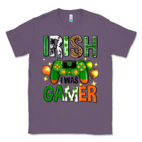 Lavender irish i was gamer st. patricks day Classic Tee - Neo Western