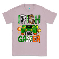 Lilac irish i was gamer st. patricks day Classic Tee - Neo Western