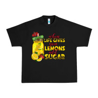 Black when life gives you lemons add sugar Urban Heavy Tee - texasbilliewilder