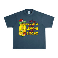 Midnight Navy when life gives you lemons add sugar Urban Heavy Tee - texasbilliewilder