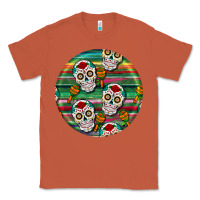 Copper hispanic heritage month round earrings 4 Classic Tee - BundleAndBundleShop