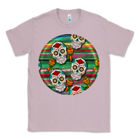 Lilac hispanic heritage month round earrings 4 Classic Tee - BundleAndBundleShop