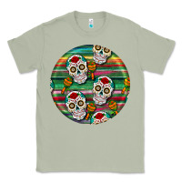 Matcha hispanic heritage month round earrings 4 Classic Tee - BundleAndBundleShop