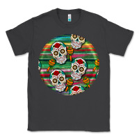 Smoke hispanic heritage month round earrings 4 Classic Tee - BundleAndBundleShop