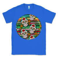 True Royal hispanic heritage month round earrings 4 Classic Tee - BundleAndBundleShop