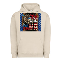 Pigment French Oak Western Red White Rawr Dinosaur Urban Hoodie - LillyAllenDesigns