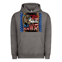 Pigment Tornado Western Red White Rawr Dinosaur Urban Hoodie - LillyAllenDesigns