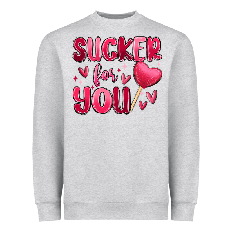 Sucker For You Heavyweight Sweatshirt by MaliasSmallBusiness | Teevron
