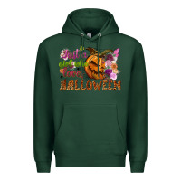 Sports Green just a girl who loves halloween Premium Hoodie - NancyCooperArtShop
