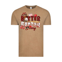 Vintage Coffee hey batter batter swing baseball Vintage Tee - Zillion Design Studio