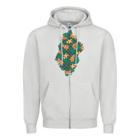 Dove Grey christmas gingerbread cookies patch Zipper Hoodie - BundleAndBundleShop