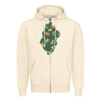 Sandshell christmas gingerbread cookies patch Zipper Hoodie - BundleAndBundleShop