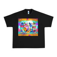 Black stitch summer coffee cups Urban Heavy Tee - Zillion Design Studio