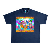 Navy stitch summer coffee cups Urban Heavy Tee - Zillion Design Studio
