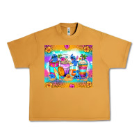 Peanut Butter stitch summer coffee cups Urban Heavy Tee - Zillion Design Studio