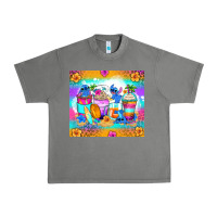 Tornado stitch summer coffee cups Urban Heavy Tee - Zillion Design Studio