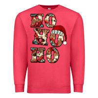 Cardinal ho ho ho western christmas Premium Sweatshirt - Jasminsmagicworld