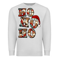 Dove Grey ho ho ho western christmas Premium Sweatshirt - Jasminsmagicworld