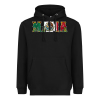 Black mexican flag mama Heavyweight Hoodie - Jasminsmagicworld