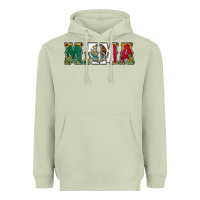 Matcha mexican flag mama Heavyweight Hoodie - Jasminsmagicworld