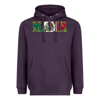 Plum mexican flag mama Heavyweight Hoodie - Jasminsmagicworld