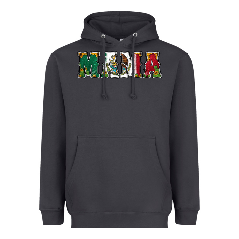 Mexican Flag Mama Heavyweight Hoodie by Jasminsmagicworld | Teevron
