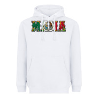 White mexican flag mama Heavyweight Hoodie - Jasminsmagicworld